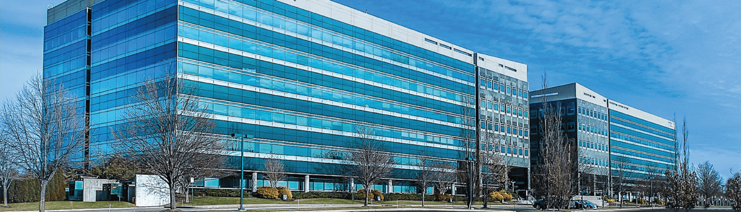 An exterior view of the Callaghan office building